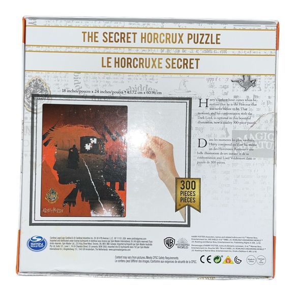 Harry Potter Secret Horcrux 300 Piece Jigsaw Puzzle New Game for 2020 NEW - Picture 4 of 4
